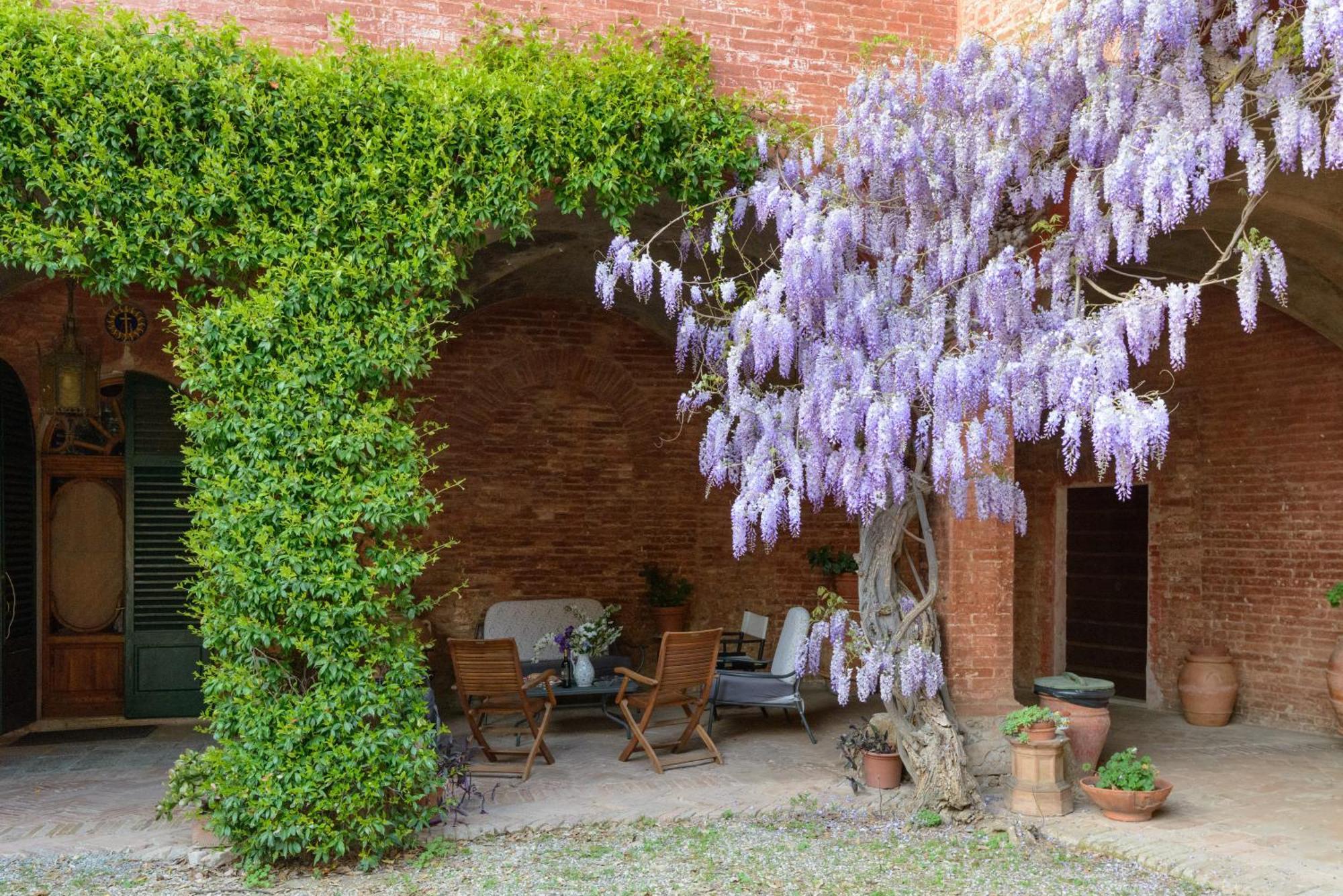 Villa Al Glicine Di Sant'Abondio à Sienne Extérieur photo