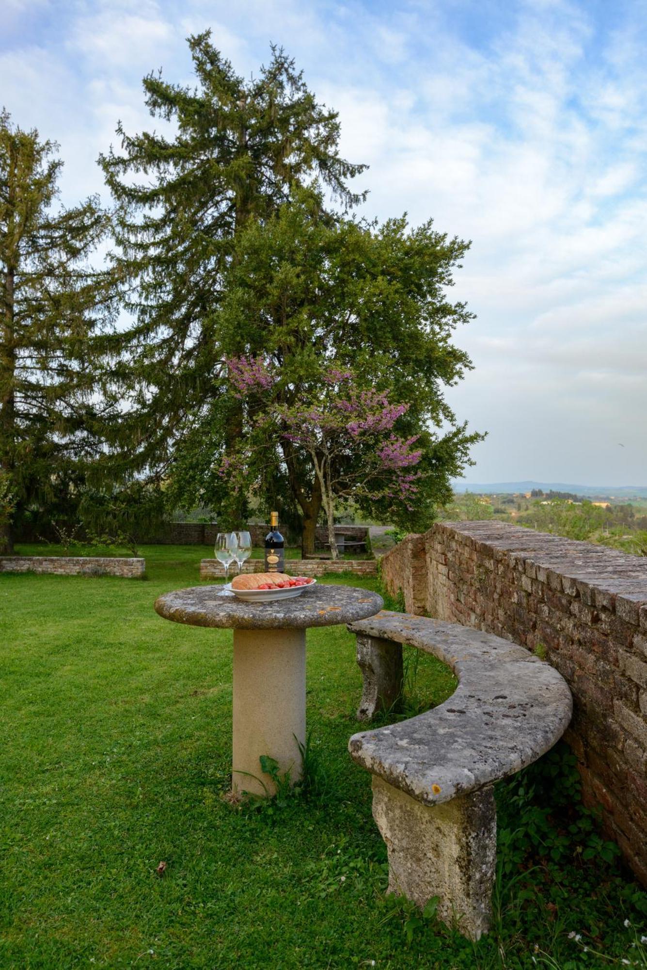 Villa Al Glicine Di Sant'Abondio à Sienne Extérieur photo