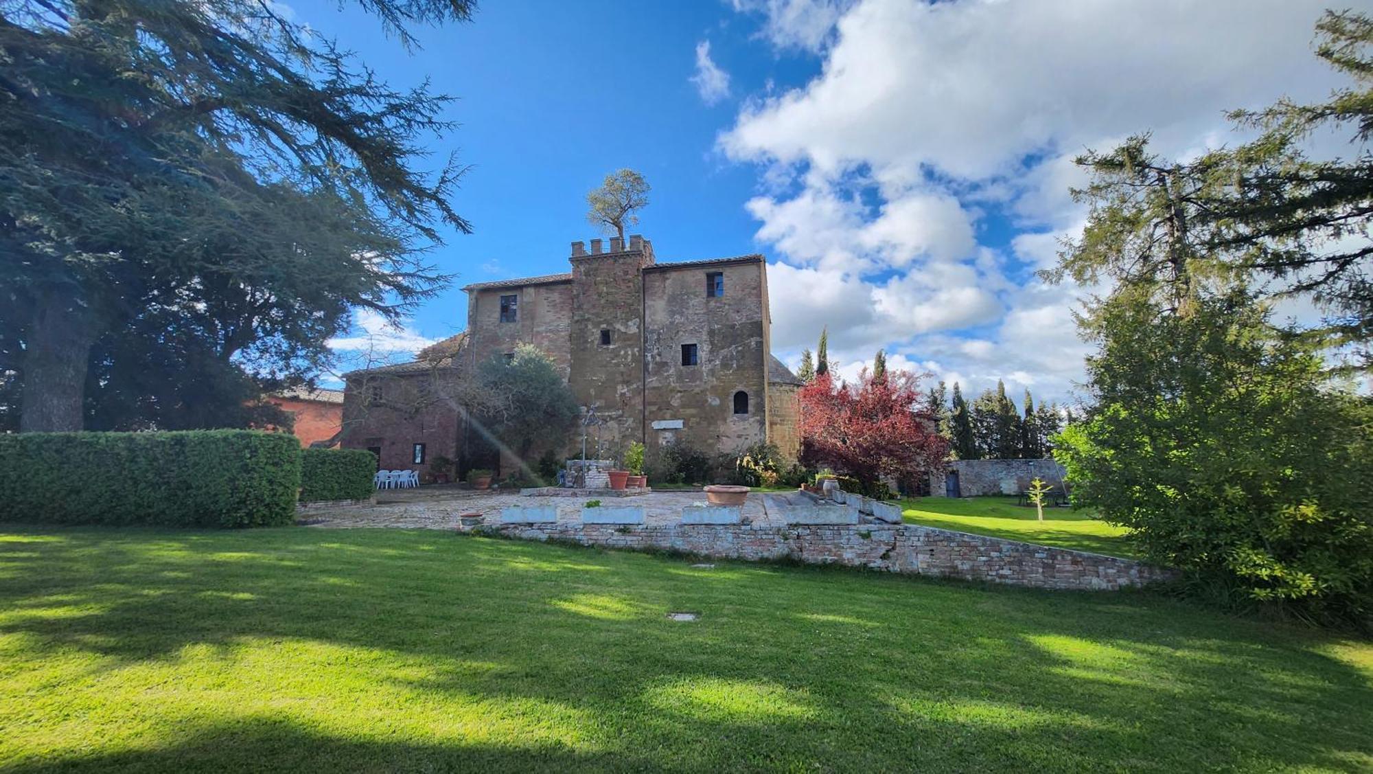Villa Al Glicine Di Sant'Abondio à Sienne Extérieur photo