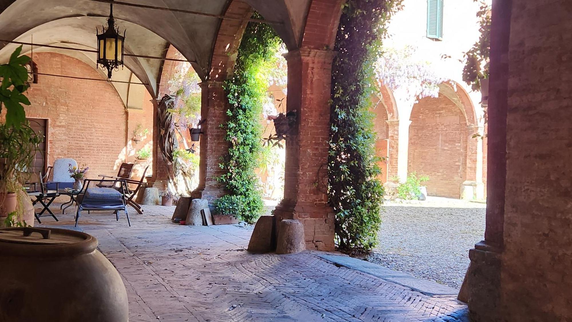 Villa Al Glicine Di Sant'Abondio à Sienne Extérieur photo